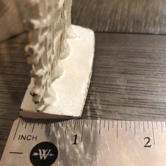 Vintage Retro Revere Mfg Metal Earring Holder Stand "Love Is Sharing" - Picture 11 of 13